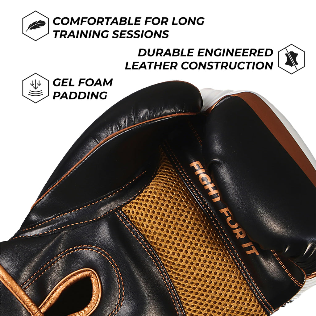 Sanabul Essential Gel Boxing Gloves Kickboxing Gloves For Men & Women Boxing Training & Sparring Gloves Muay Thai And Heavy Bag