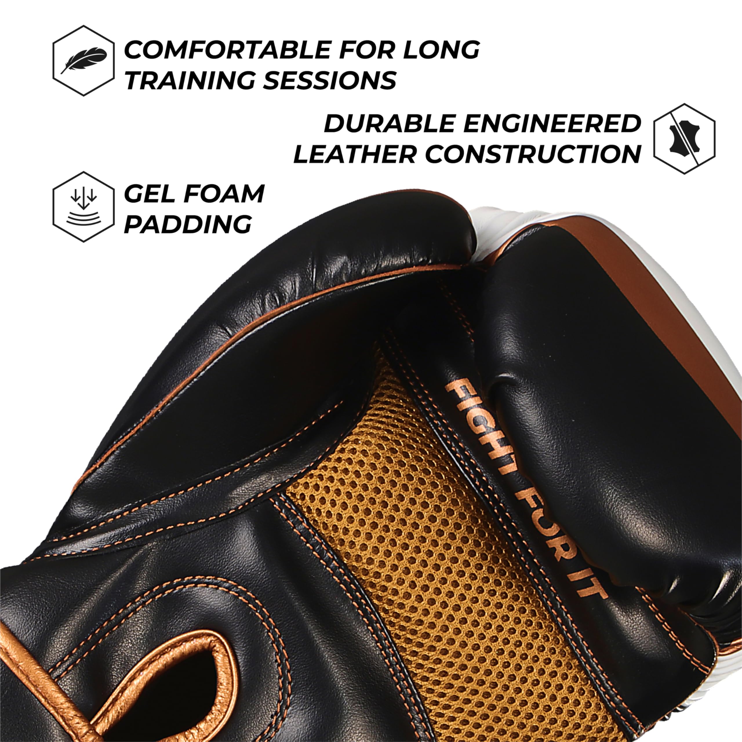 Sanabul Essential Gel Boxing Gloves Kickboxing Gloves For Men & Women Boxing Training & Sparring Gloves Muay Thai And Heavy Bag
