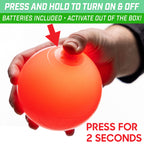 Gosports Led Bocce Ball Game Set - Includes 8 Light Up Bocce Balls, Pallino, Case And Measuring Rope - Choose 85 Mm Or 100 Mm