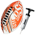 Franklin Sports Oklahoma St. Cowboys Foam Football - Youth Mini Football For Kids - 8.5'' Junior Soft Foam Ball - Spacelace Easy