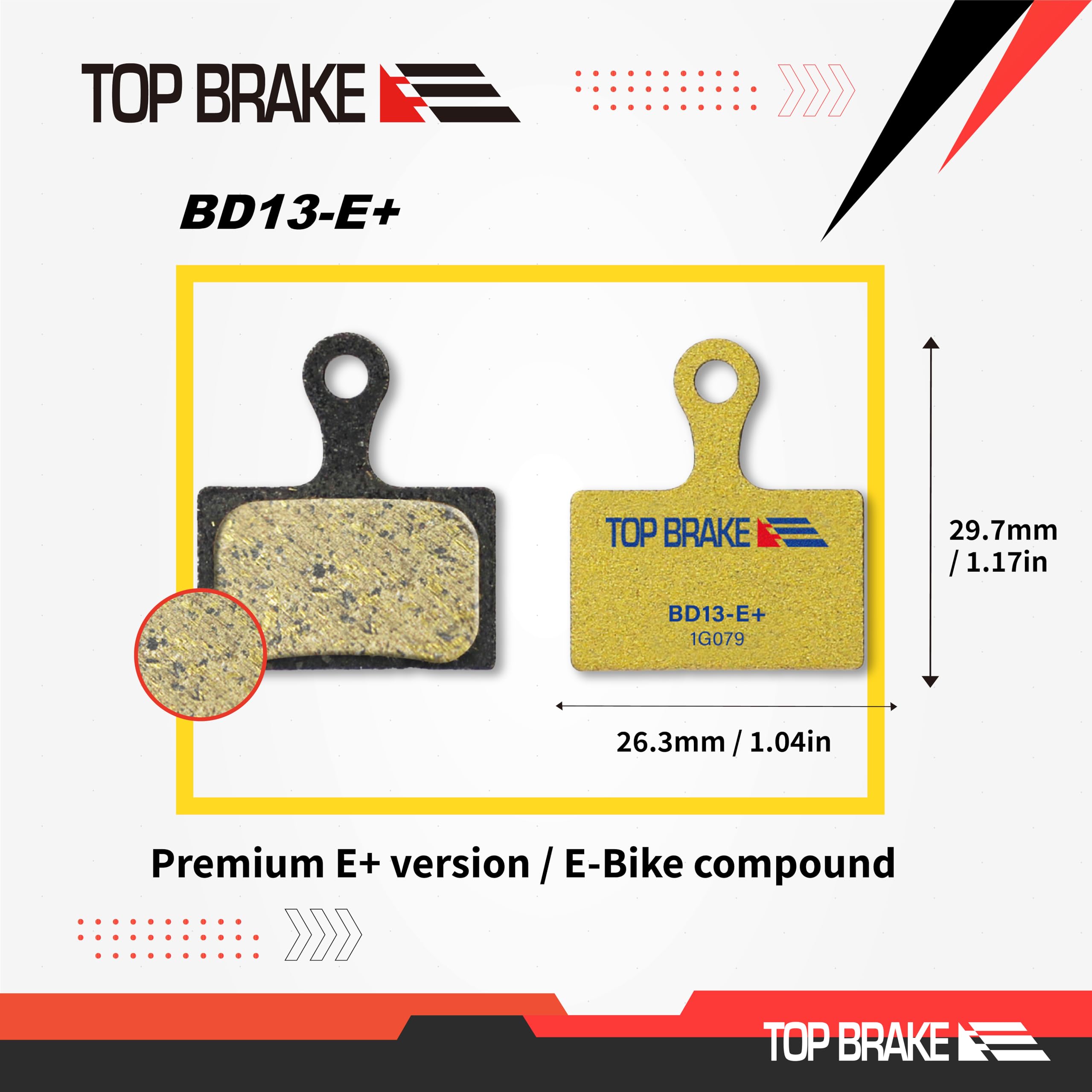 Top Brake Disc Road Bike Brake Pads For Shimano Xtr-M9100,Dura Ace R9170, Grx Rx400, Br Rs305,405,505,805; Tektro Hd-R310/R510,T