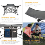 Kingcamp Camping Cot Heavy Duty Camping Cots For Adults Oversized Portable Folding Sleeping Cot For Travel Outdoors Vacation Hom
