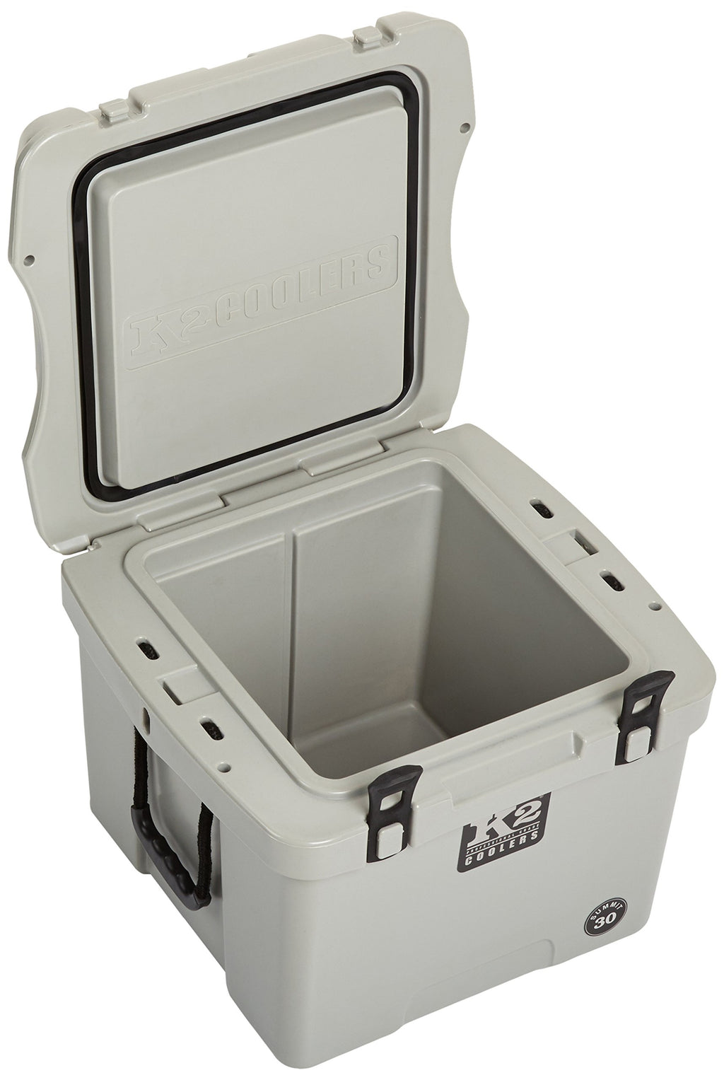 K2 Coolers Summit 30 Cooler, Gray, 16.4 X 18.3 X 20.3