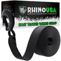Rhino Usa Boat Trailer Winch Strap (2 Inch X 20 Foot) - 5,016Lb Maximum Break Strength - Ultimate Marine Whinch Pulley Straps Fo