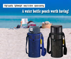 Mztue Water Bottle Holder With Strap, Folding Portable Water Bottle Carrier With Strap Easy Clean, Water Bottle Bag Strap, Water