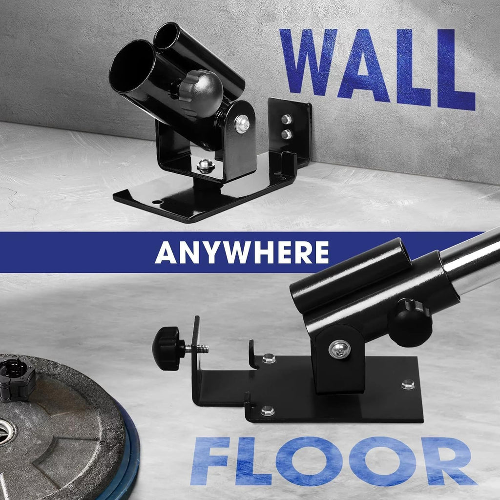 Yes4All Deluxe T-Bar Row Platform - Landmine Row Handle Full 360A Swivel & Easy To Install - Fits Perfectly 1A And 2A Barbell (B