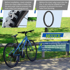 26 Inch Bike Inner Tube Fit 26'' X 1.75-2.125, Bicycle Tube 4 Pack Schrader Valve With 2 Tire Levers, Inner Tube Bicycle Upgrade