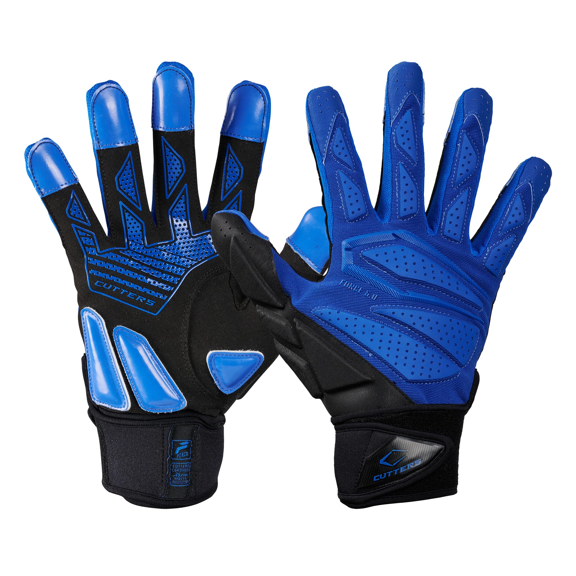 Cutters - Force 6.0 Lineman Gloves Royal XL