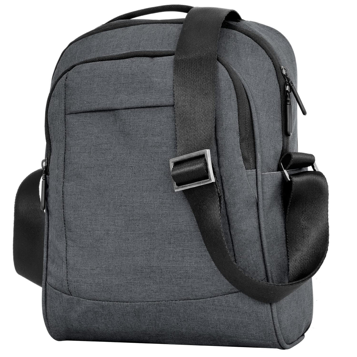 Fatmug Sling Cross Body, One Side Shoulder Bag Men & Women Tablet Bag(Upto 10 In)Dark Grey