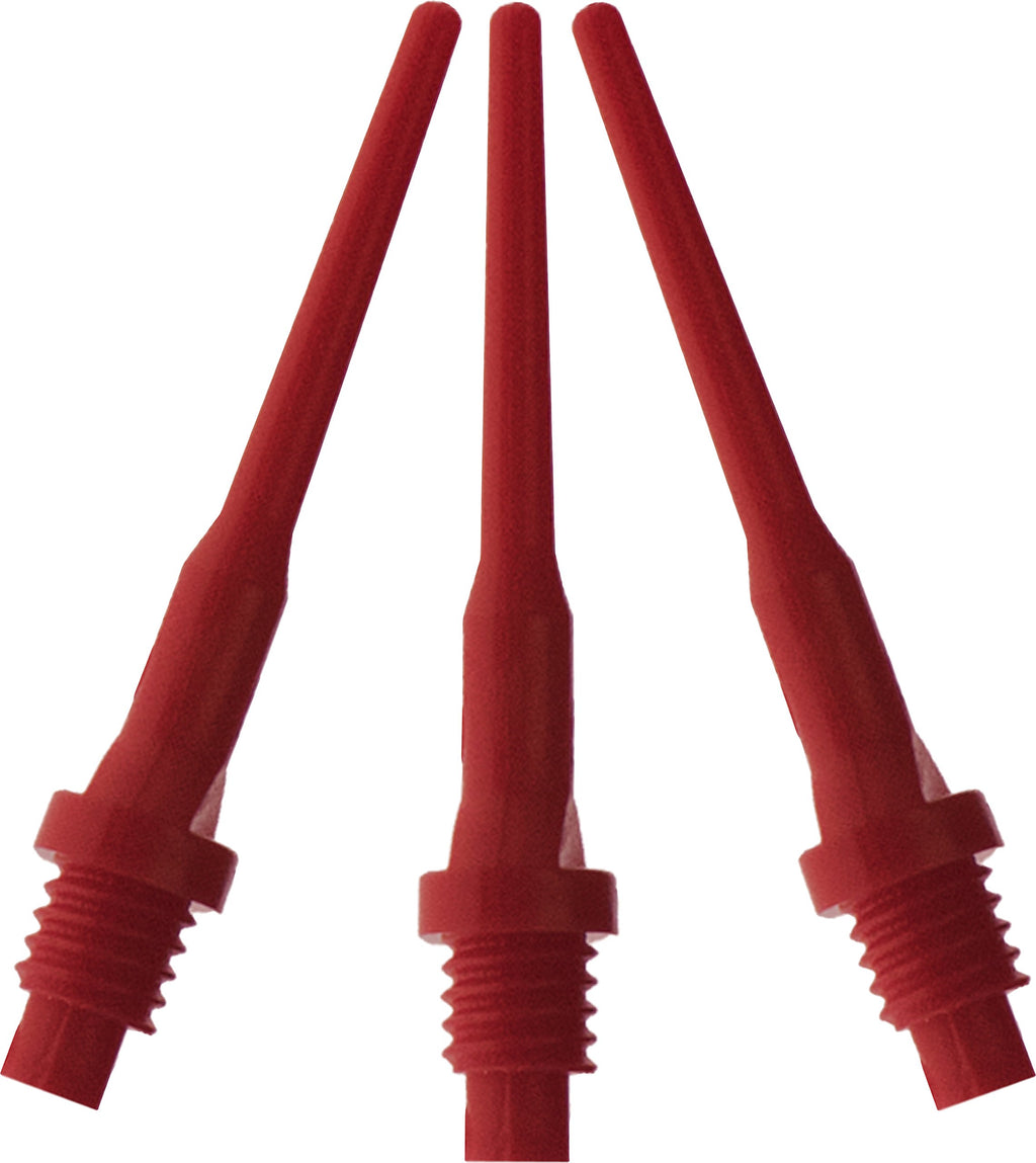Viper Dart Accessory: Tufflex Ii 2Ba Thread Soft Tip Dart Points, Red, 500 Pack
