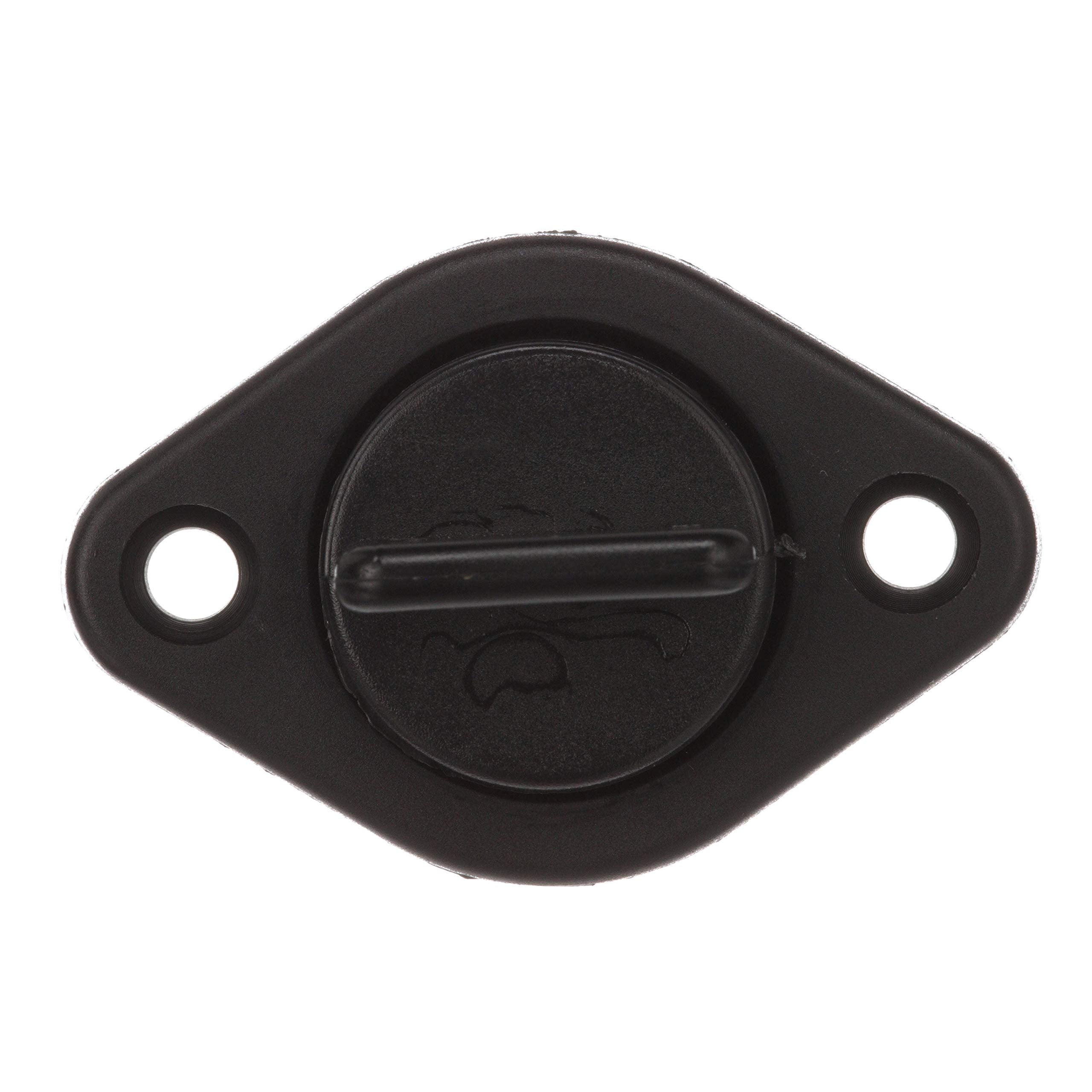 Attwood 17211-3 Drain Plug And Receiver Kit, -Inch Diameter 1-Piece Plug, Threaded Receiver, Molded Black Plastic