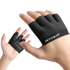 Rymnt Workout Gloves,Short Micro Weight Lifting Gloves Grip Pads With Full Palm Protection & Extra Grip For Men Women Weightlift