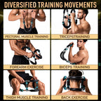 Twister Arm Trainer for Men - Adjustable Chest Workout Equipment for Home Gym, Muscle Builder & Strength Training for Arms, Ches