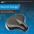 Ism Berkley Comfortable Bike Seat For Men And Women - Noseless Bicycle Seat For Stationary Bikes, Beach Cruisers, And Hybrid Bik