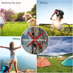 Zalava 6 Pcs 2D-Clip Durable Locking Carabiner Keychain Clip,Keychain Clip Hook,Green