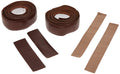 Brooks Saddles Leather Bicycle Bar Tape With Plugs (Antique Brown)