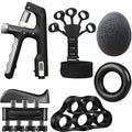 Hand Gripper Strengthener, 6 Pack Adjustable Resistance 22-220Lbs (10-100Kg) Forearm Exerciser, Grip Strength Trainer For Muscle