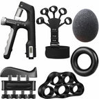 Hand Gripper Strengthener, 6 Pack Adjustable Resistance 22-220Lbs (10-100Kg) Forearm Exerciser, Grip Strength Trainer For Muscle
