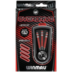 Winmau Overdrive Tungsten Steeltip Darts Set 25G With Prism Flights And Shafts (Stems)