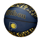 Wilson Nba Team Graffiti Basketball - Indiana Pacers, Size 7-29.5''