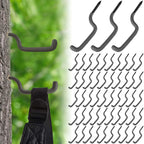 Amylove 10 Pcs Bow Hangers For Tree Stand Bow Hooks For Hunting Archery Bow Hunting Accessories Tree Stand Accessories Bow Gear