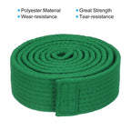Patikil Taekwondo Colored Ranking Belt 1.5'' X5.2Ft 1.6M, Polyester Martial Arts Judo Karate Belt For Coach Teaching Practice, G