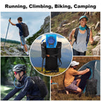 Joyhill Tpu Hydration Bladder,1.5L 2L 3L Water Bladder For Hiking Backpack Bpa Free Leak Proof Hydration Pack For Camping Runnin