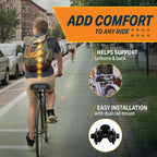 Bikeroo Oversized Comfort Bike Seat Most Comfortable Replacement Bicycle Saddle - Fit For Exercise And Outdoor Bikes Suspension