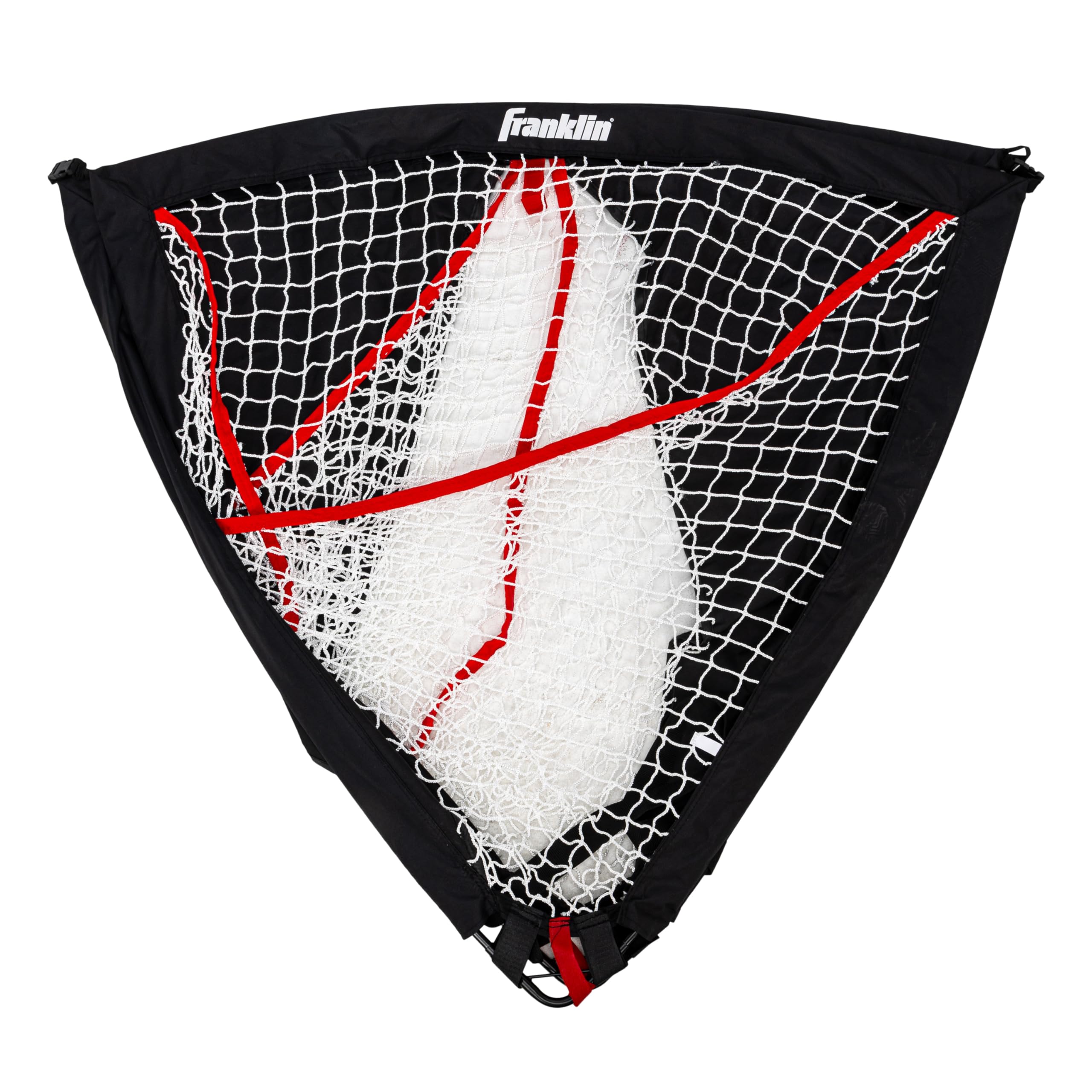 Franklin Sports Backyard Lacrosse Goal - Kids Portable Mini Lacrosse Training Net - Lax Practice Equipment - Easy Assemble Lax G