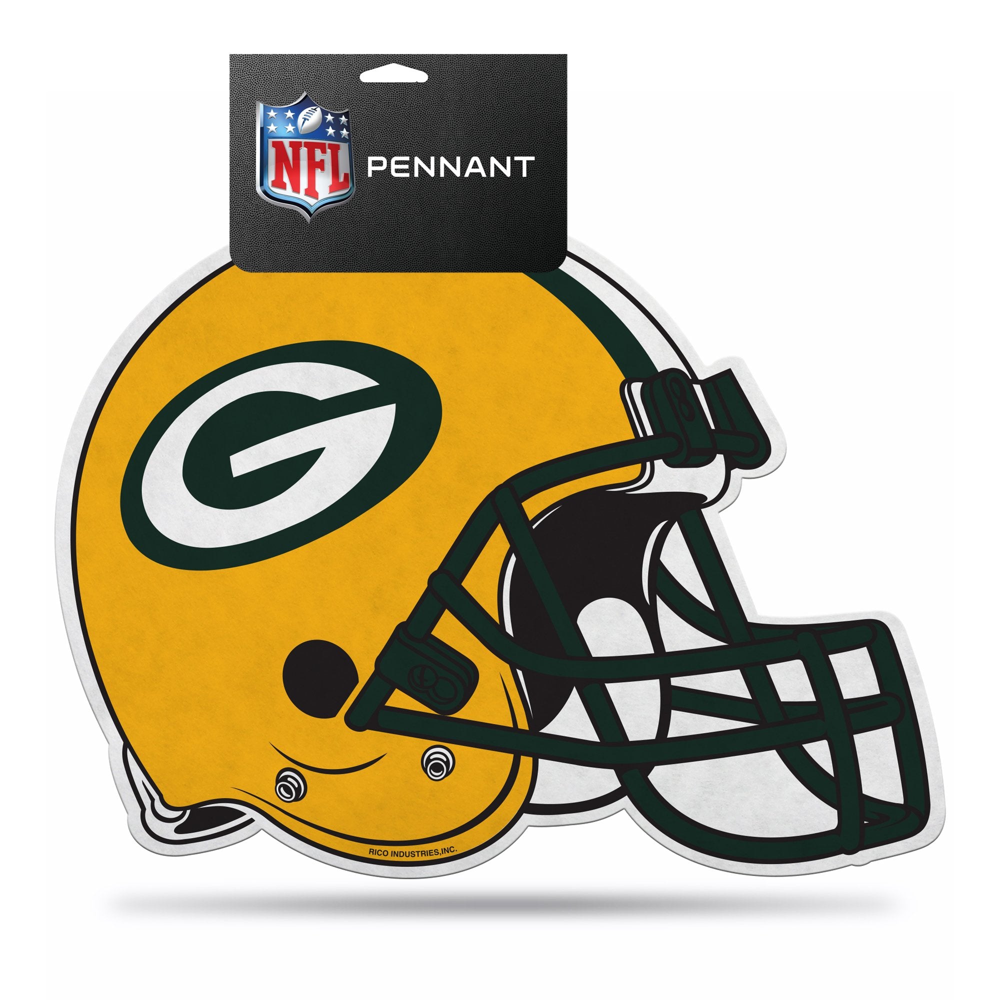 Green Bay Packers Pennant Die Cut Carded