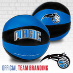 Franklin Sports Nba Orlando Magic Toy Basketballs - 2 Pack Of Kids Soft Mini Basketballs For Over The Door + Indoor Hoops - Nba