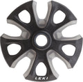 LEKI Big Mountain Basket - Replacement Ski Pole Powder Basket - Smoke