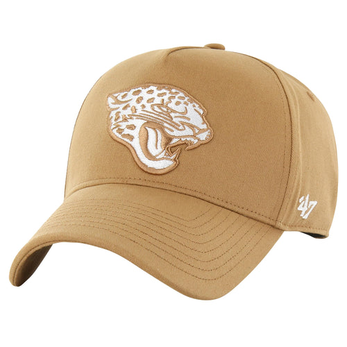 47 Men'S Tan Jacksonville Jaguars Ballpark Mvp Adjustable Hat