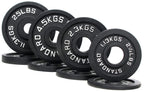 Balancefrom Cast Iron Plate Weight Plate For Strength Training And Weightlifting, 1-Inch Or 2-Inch, Standard Or Olympic 2Instd-8