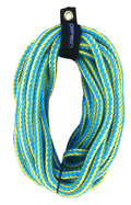 O'Brien 4 Person Towable Tube Rope 60 Feet, Cyan/White