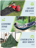 Bessport Lightweight Sleeping Bag, Ultralight Backpacking Sleeping Bag, 3 Season Waterproof For Adults Kids, Outdoor, Hiking, Ca