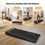 Mobvoi Smart Ai Treadmill Ultra/Se Walking Pad Treadmills Under Desk Running Machine Compact Portable Ticsports App For Home Off