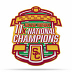 Rico Industries Ncaa Southern California Trojans - Usc Usc Champ Shape Cut Pennant - Home And Living Room D  Cor - Soft Felt Ez