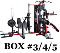 Fitvids Home Gym, Parts Only, Box #3/4/5 Only