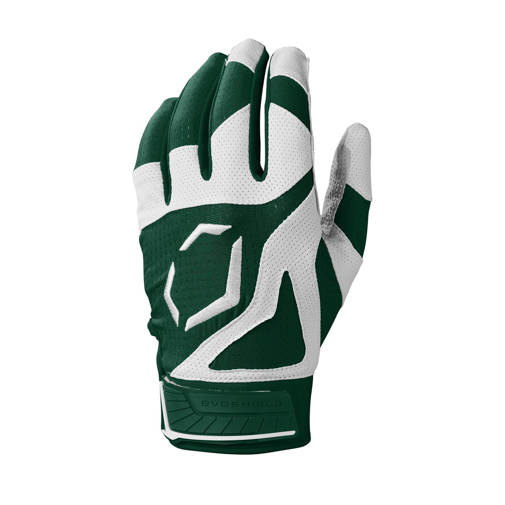 Evoshield Srz-1       Youth Batting Gloves - Dark Green, Youth Medium