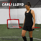 Powernet Popup Soccer Goals Portable Net | 2 Goals With Carrying Bag | Durable Lightweight Frame | Quick Setup Easy Folding Stor