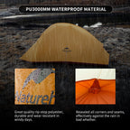 Naturehike Cloud Up 1 Person Tent Lightweight Backpacking Tent With Footprint - 3 Season Camping Hiking Waterproof Backpack 1 Ma