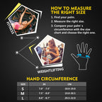 Ihuan Breathable Weight Lifting Gloves: Fingerless Workout Gym Gloves With Wrist Support  Enhance Palm Protection  Extra Grip Fo