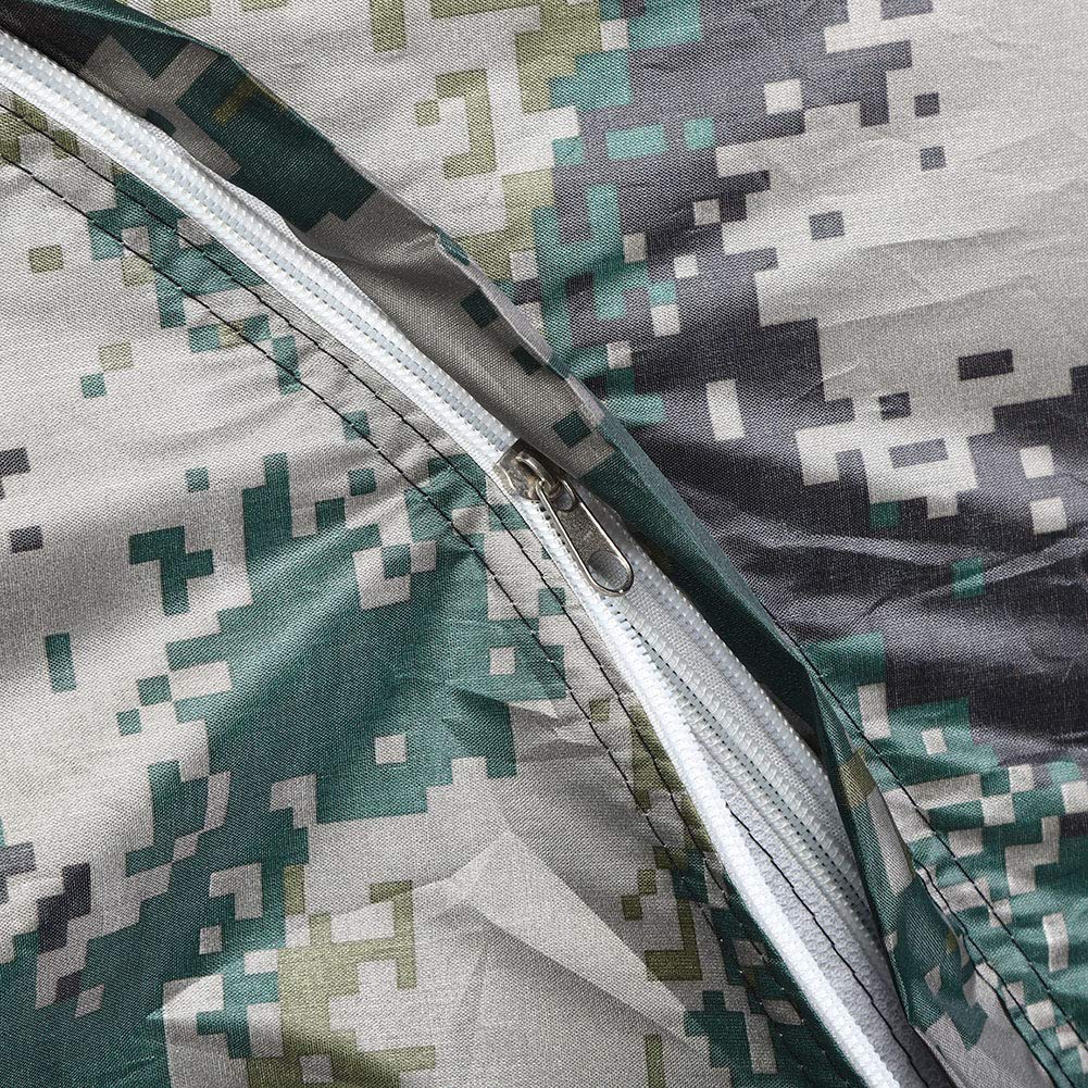 Camouflage Camping Tent-1 Person Lightweight Waterproof Windproof Backpacking Tent Emergency Pop Up Instant Tent For Family,Back