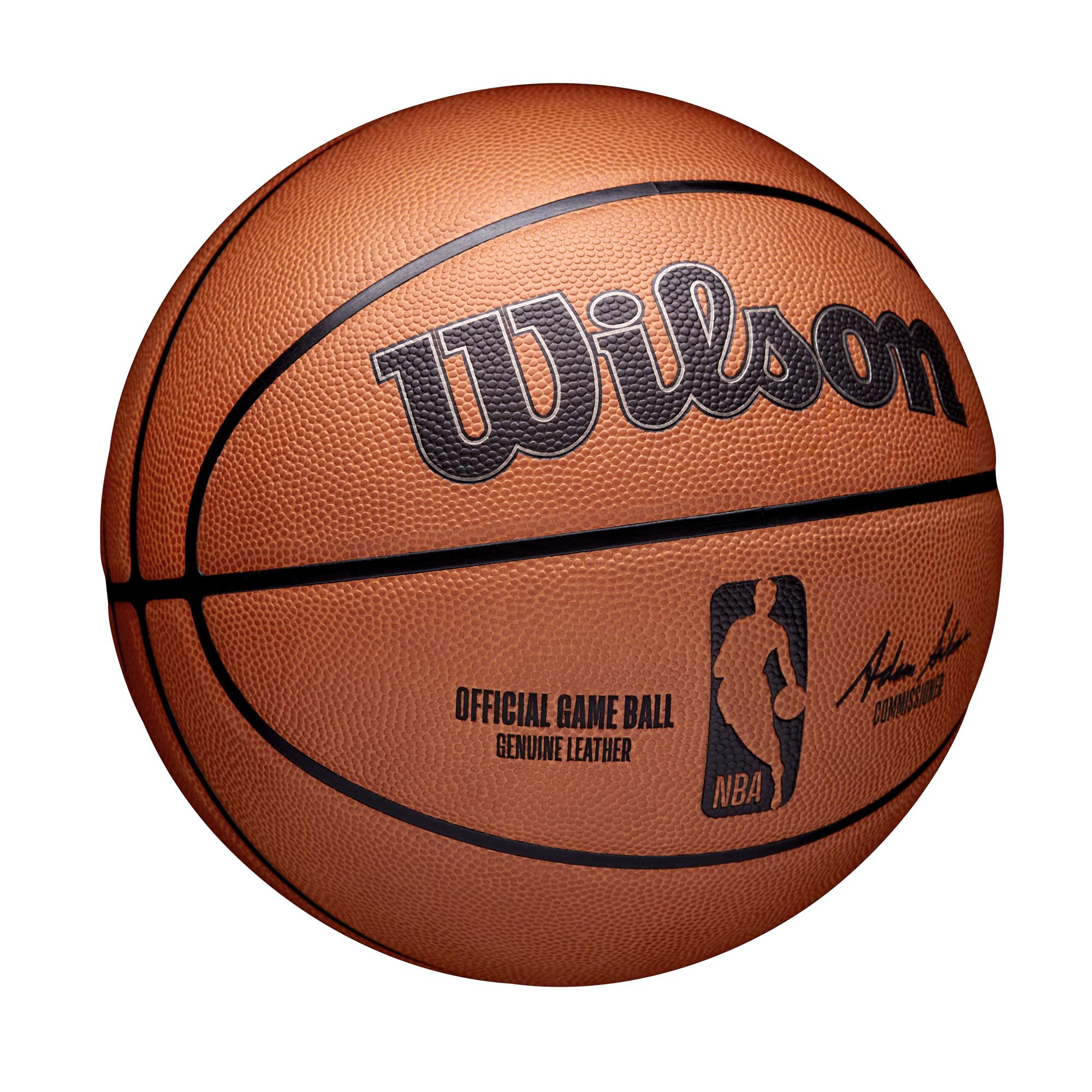 Wilson Nba Official Game Basketball - Brown, Size 7-29.5''