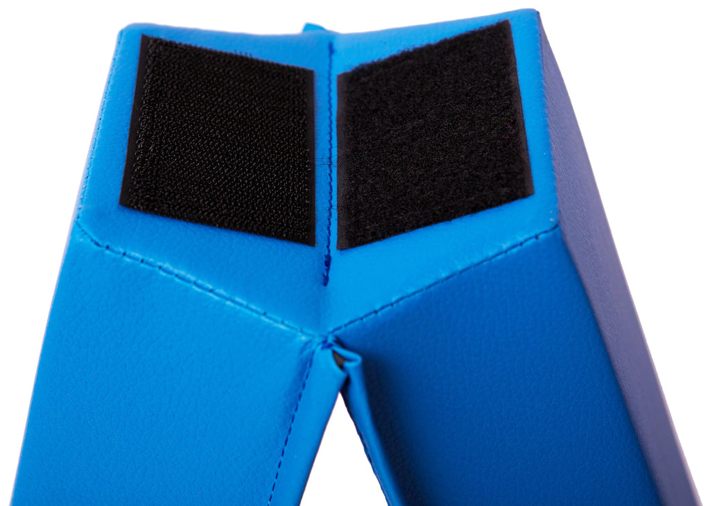 Fitvids 8 Ft Folding Balance Beam Gymnastics Floor Beam With Anti-Slip Bottom And Carrying Handles, Blue
