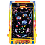 Merchant Ambassador Pac-Man Arcade Pro Pinball - Light & Sound Tabletop Game, Vibrating Bumbers, Flashing Leds, Scoreboard, Lice