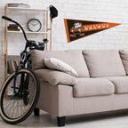 Rico Industries Nfl Football Cleveland Browns Retro 12'' X 30'' Felt Wall D  Cor Pennant - Great For Home/Bed Room/Man Cave D  C