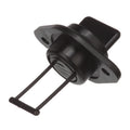 Attwood 17211-3 Drain Plug And Receiver Kit, -Inch Diameter 1-Piece Plug, Threaded Receiver, Molded Black Plastic