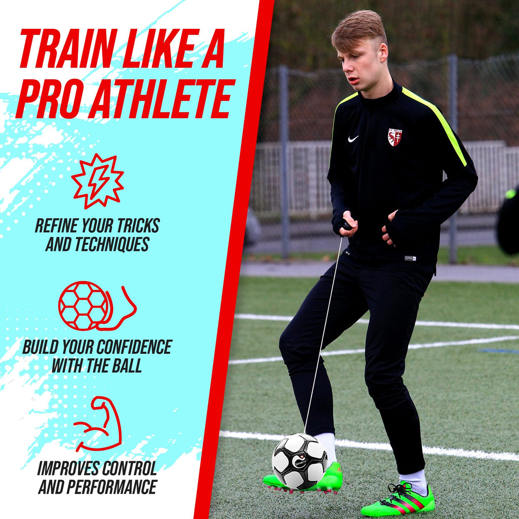 Senseball Soccer Ball | Training Equipment For Kids | Improve Skills & Control With 50 Exercise Videos & Personal Soccer Coach A